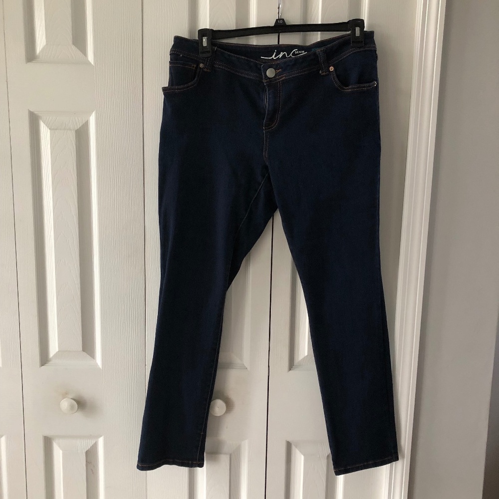Womens' Jeans by inc. International Concepts, 16, Curvy Fit, Skinny, EUC